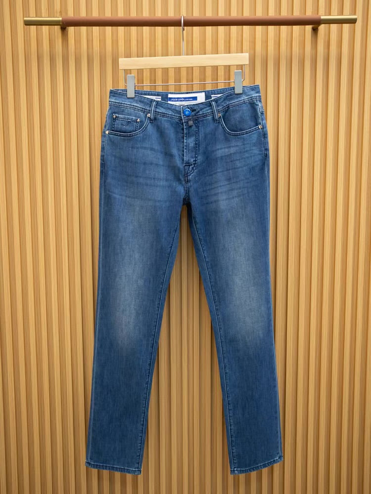JACOB COHEN Button-Fly Light Blue Slim Fit
