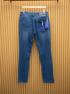 JACOB COHEN Button-Fly Light Blue Slim Fit